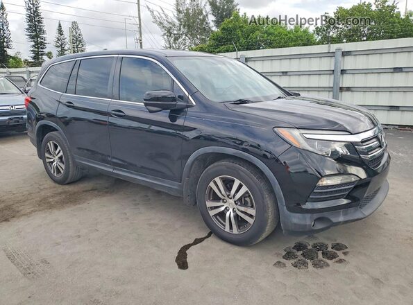 5FNYF6H56HB009366 2017 HONDA PILOT Black Առջևի աջ