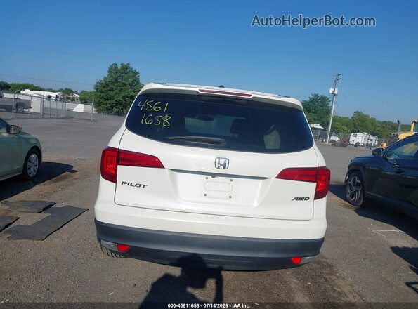 5FNYF6H56HB044974 2017 HONDA PILOT White 