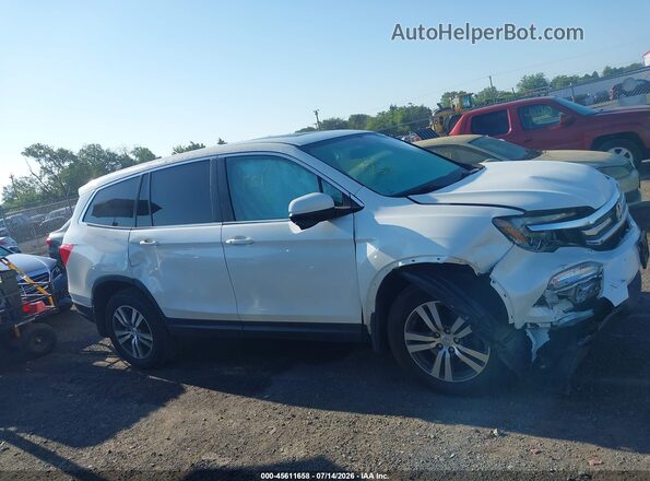 5FNYF6H56HB044974 2017 HONDA PILOT White Սալոնի հետևի տեսք