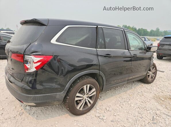 5FNYF6H56JB038792 2018 HONDA PILOT Black Trasero derecho