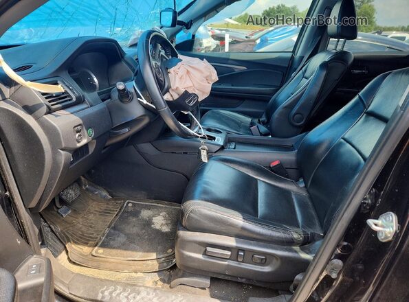 5FNYF6H56JB038792 2018 HONDA PILOT Black Vista interior delantera