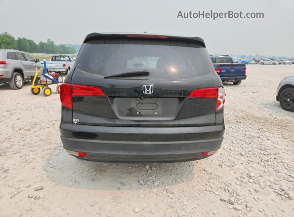 5FNYF6H56JB038792 2018 HONDA PILOT Black Vista trasera
