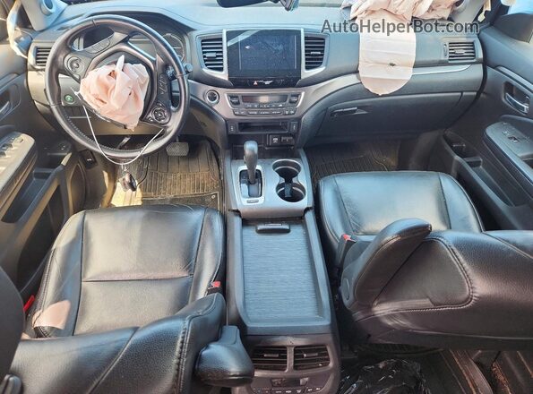 5FNYF6H56JB038792 2018 HONDA PILOT Black Vista del salpicadero