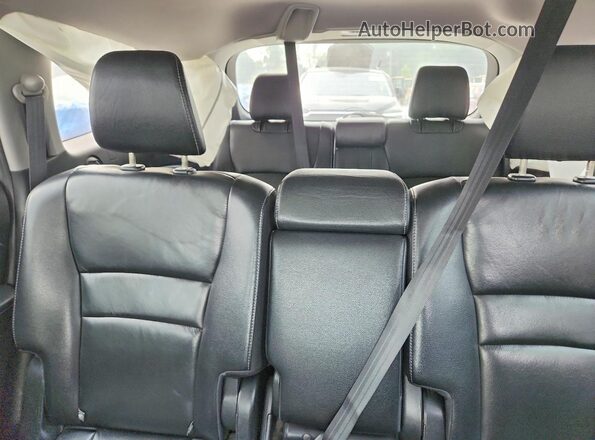 5FNYF6H56JB038792 2018 HONDA PILOT Black Vista de los asientos traseros