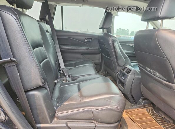 5FNYF6H56JB038792 2018 HONDA PILOT Black Vista interior trasera