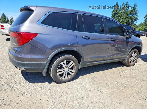 5FNYF6H56JB053065 2018 HONDA PILOT Gray Հետևի աջ