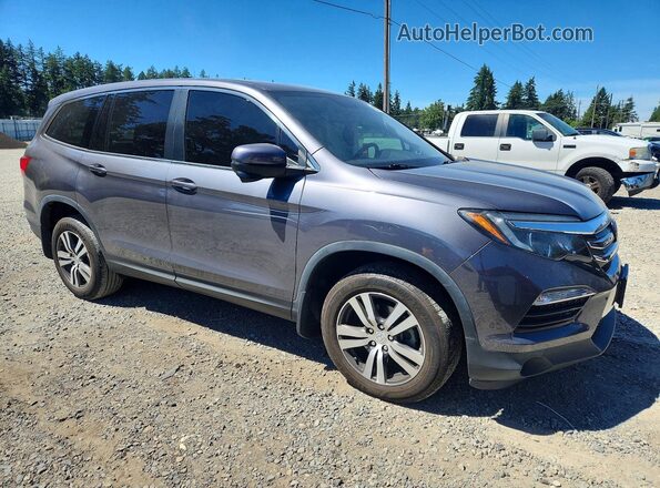 5FNYF6H56JB053065 2018 HONDA PILOT Gray Առջևի աջ