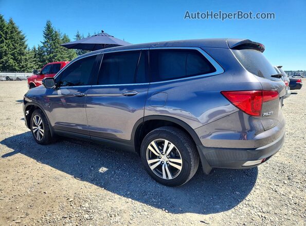 5FNYF6H56JB053065 2018 HONDA PILOT Gray Հետևի ձախ