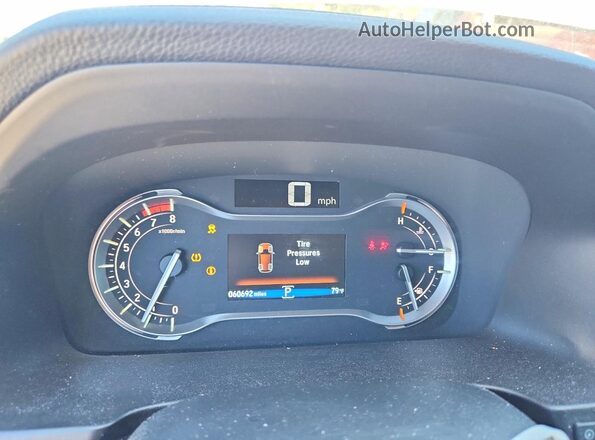 5FNYF6H56JB053065 2018 HONDA PILOT Gray Սարքավորումների վահանակի տեսք