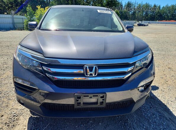 5FNYF6H56JB053065 2018 HONDA PILOT Gray Դիմացի տեսք