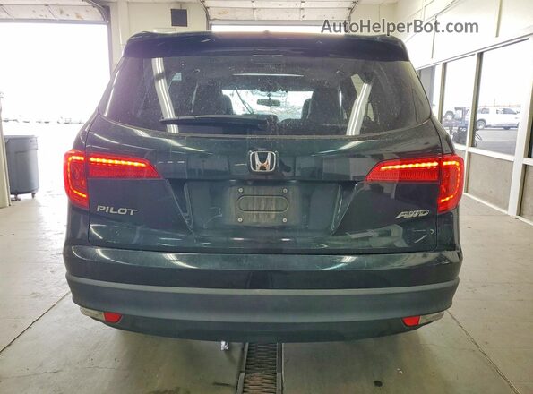 5FNYF6H56JB062171 2018 HONDA PILOT Green უკანა ხედი