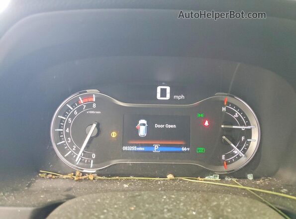 5FNYF6H56JB062171 2018 HONDA PILOT Green ხელსაწყოთა პანელის ხედი