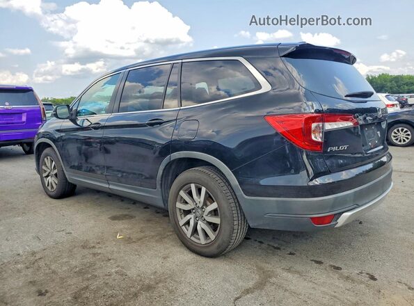 5FNYF6H56KB000674 2019 HONDA PILOT Black Задня ліва чверть