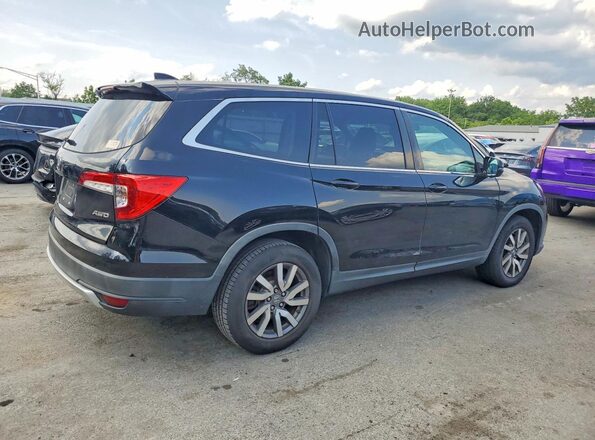 5FNYF6H56KB000674 2019 HONDA PILOT Black Задня права чверть
