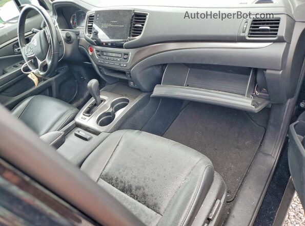 5FNYF6H56LB046474 2020 HONDA PILOT Black Dashboard view
