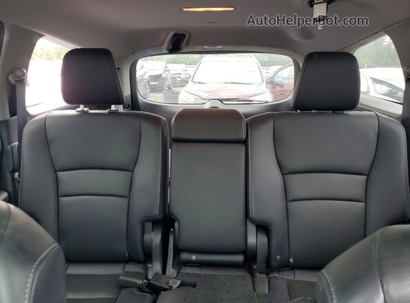 5FNYF6H56LB046474 2020 HONDA PILOT Black Rear seats view