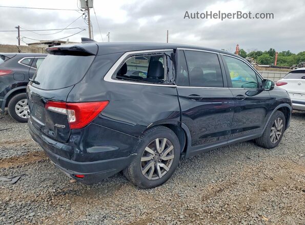 5FNYF6H56LB046474 2020 HONDA PILOT Black Rear right