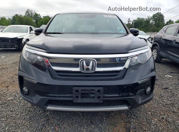 5FNYF6H56LB046474 2020 HONDA PILOT Black Front view