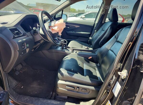 5FNYF6H56LB050315 2020 HONDA PILOT Black Widok wnętrza z przodu