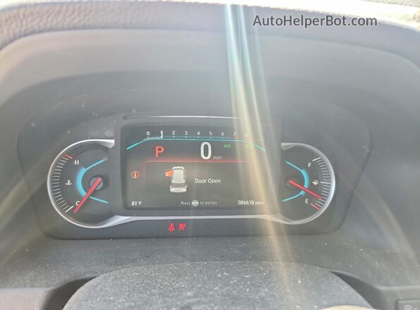 5FNYF6H56LB050315 2020 HONDA PILOT Black Widok zestawu wskaźników