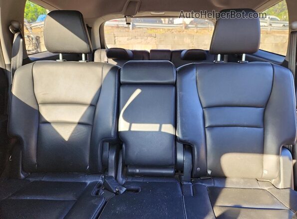 5FNYF6H57HB038116 2017 HONDA PILOT Gray უკანა სავარძლების ხედი