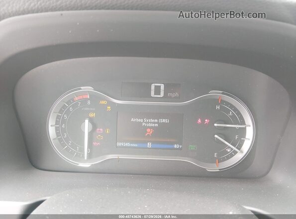 5FNYF6H57HB043090 2017 HONDA PILOT Gray Вид задніх сидінь