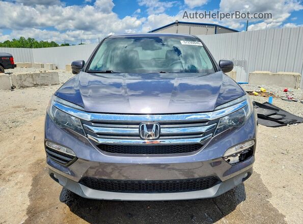 5FNYF6H57HB046748 2017 HONDA PILOT Gray Widok z przodu