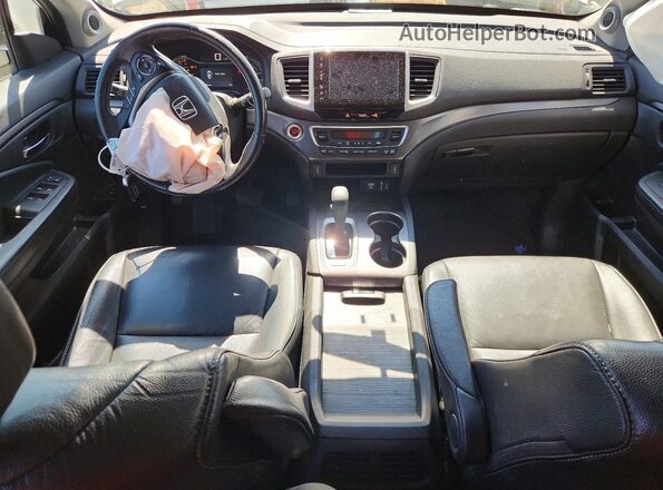5FNYF6H57HB072444 2017 HONDA PILOT White წინა პანელის ხედი