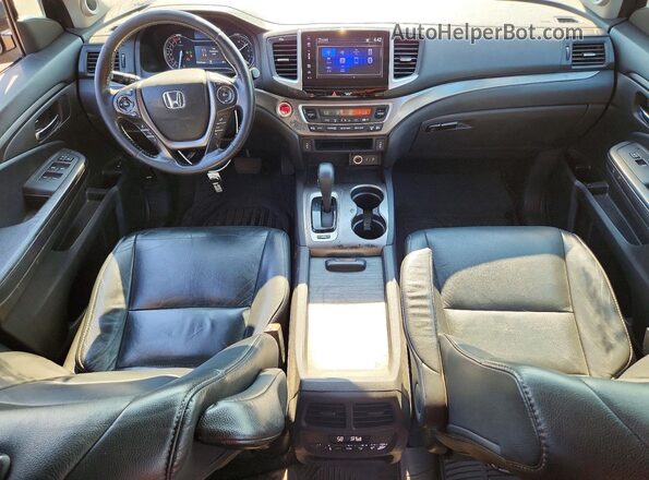 5FNYF6H57JB017935 2018 HONDA PILOT Gray Առջևի վահանակի տեսք