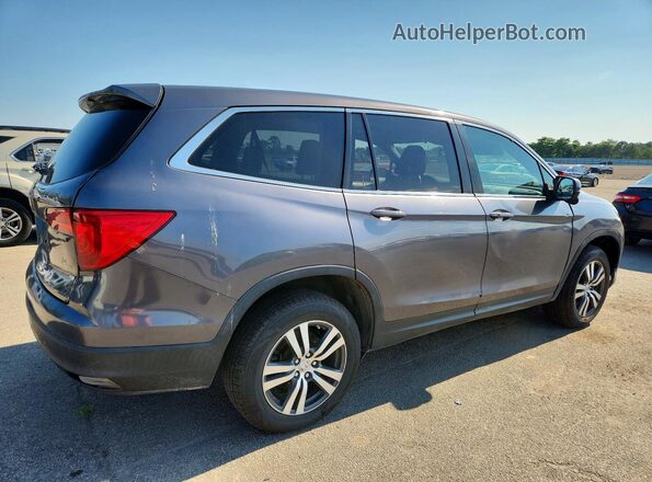 5FNYF6H57JB017935 2018 HONDA PILOT Gray Հետևի աջ