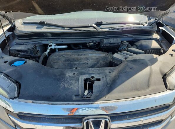 5FNYF6H57JB027297 2018 HONDA PILOT Серебряный Вид подкапотного пространства