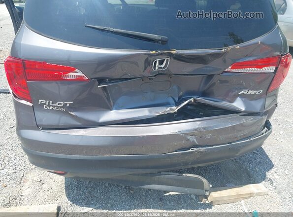 5FNYF6H57JB050224 2018 HONDA PILOT Black Front view