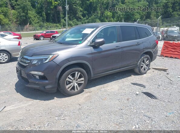 5FNYF6H57JB050224 2018 HONDA PILOT Black Front left
