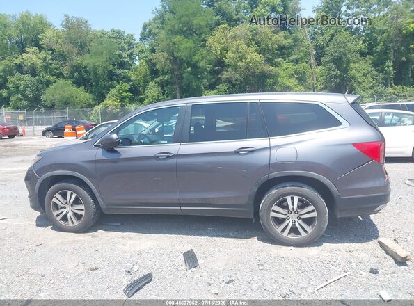 5FNYF6H57JB050224 2018 HONDA PILOT Black 360 interior view