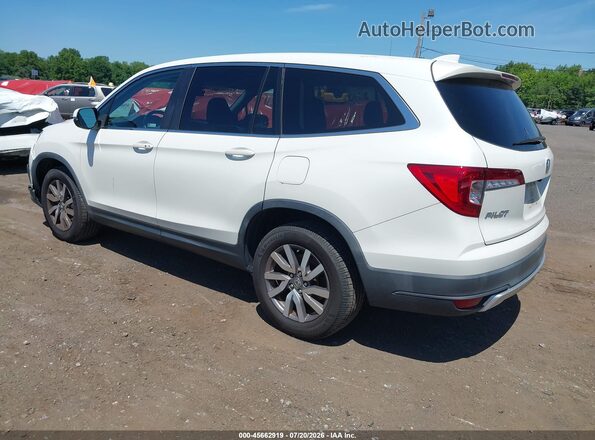 5FNYF6H57KB022117 2019 HONDA PILOT White Задня ліва чверть