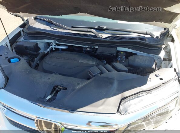 5FNYF6H57KB022117 2019 HONDA PILOT White Вид ззаду