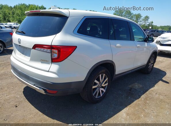 5FNYF6H57KB022117 2019 HONDA PILOT White Задня права чверть