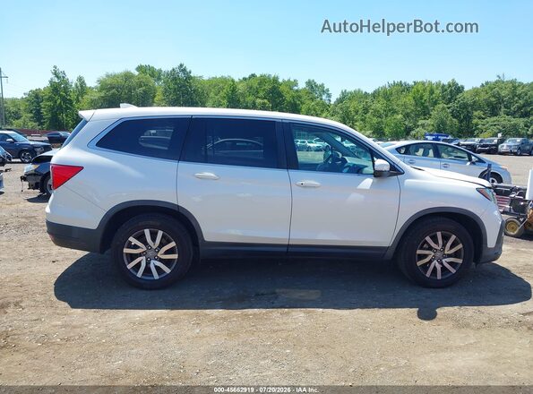 5FNYF6H57KB022117 2019 HONDA PILOT White Вид задньої частини салону