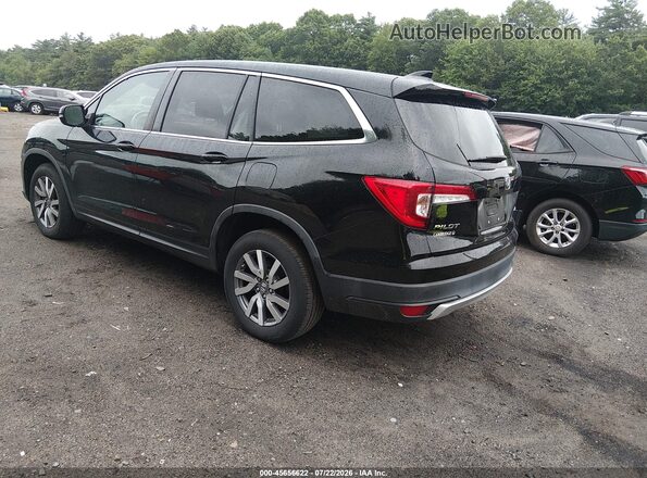 5FNYF6H57KB041718 2019 HONDA PILOT Black Задня ліва чверть
