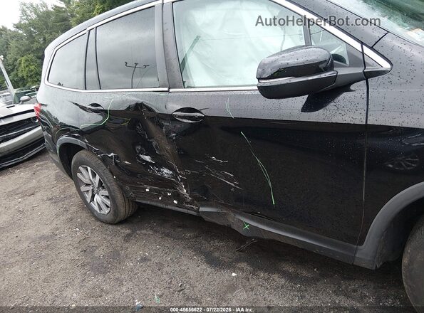 5FNYF6H57KB041718 2019 HONDA PILOT Black Вид спереду