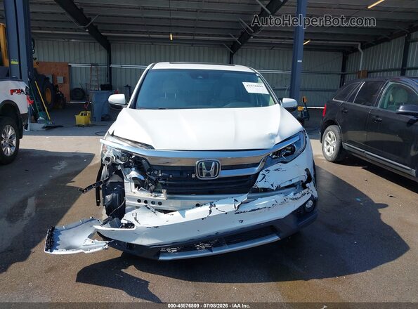 5FNYF6H57LB016111 2020 HONDA PILOT White ხელსაწყოთა პანელის ხედი