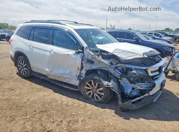 5FNYF6H57LB026637 2020 HONDA PILOT White Front right