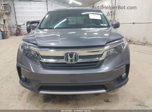 5FNYF6H57MB004123 2021 HONDA PILOT Gray Vista del cuadro de instrumentos