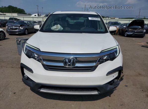 5FNYF6H57MB090498 2021 HONDA PILOT White Front view