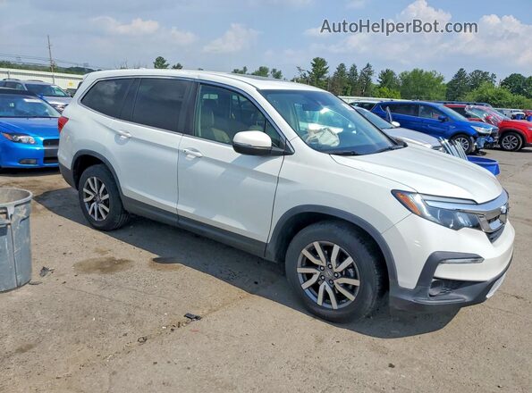 5FNYF6H57MB090498 2021 HONDA PILOT White Front right