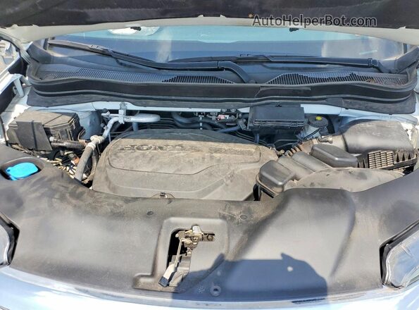 5FNYF6H57MB090498 2021 HONDA PILOT White Engine compartment view
