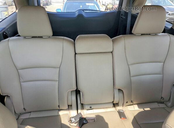 5FNYF6H57MB090498 2021 HONDA PILOT White Rear seats view