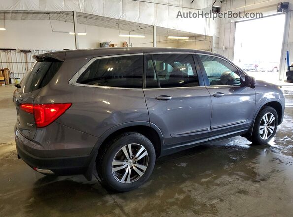 5FNYF6H58HB018246 2017 HONDA PILOT Серый Задняя правая четверть