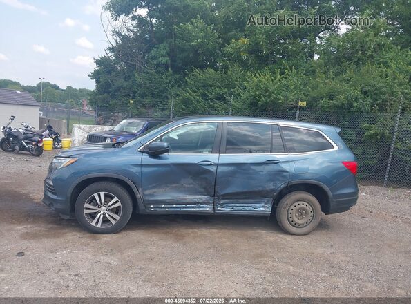 5FNYF6H58JB030399 2018 HONDA PILOT Синий Панорамный вид салона 360°
