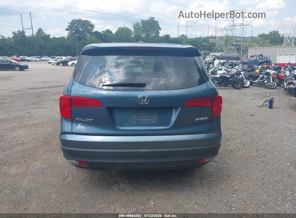 5FNYF6H58JB030399 2018 HONDA PILOT Синий 